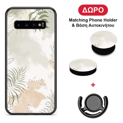 Nude Plants - Samsung Galaxy S10+ θήκη + Δώρο Phone Holder & Βάση Αυτοκινήτου