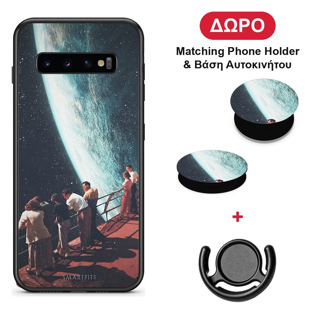 Surreal View - Samsung Galaxy S10+ θήκη + Δώρο Phone Holder & Βάση Αυτοκινήτου