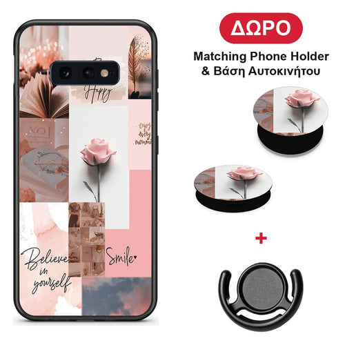 Aesthetic Collage - Samsung Galaxy S10e θήκη + Δώρο Phone Holder & Βάση Αυτοκινήτου