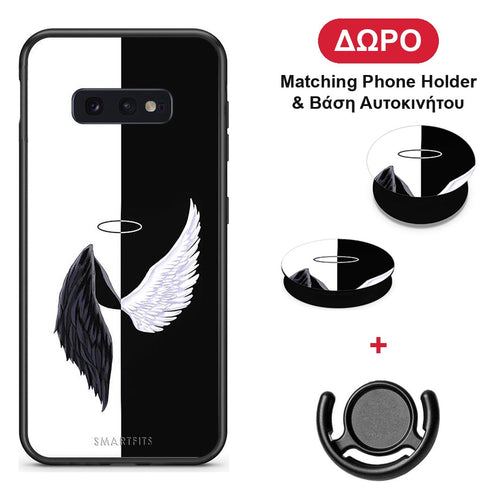 Angels Demons - Samsung Galaxy S10e θήκη + Δώρο Phone Holder & Βάση Αυτοκινήτου