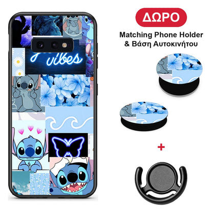 Collage Good Vibes - Samsung Galaxy S10e θήκη + Δώρο Phone Holder & Βάση Αυτοκινήτου
