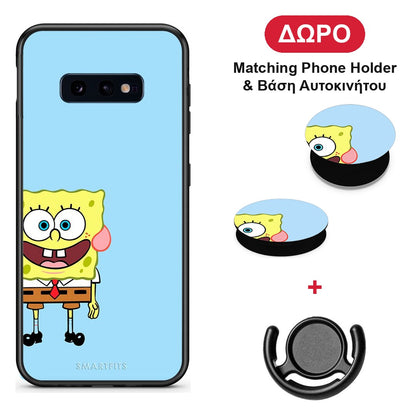 Friends Bob - Samsung Galaxy S10e θήκη + Δώρο Phone Holder & Βάση Αυτοκινήτου