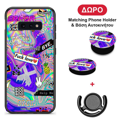 Game Over - Samsung Galaxy S10e θήκη + Δώρο Phone Holder & Βάση Αυτοκινήτου