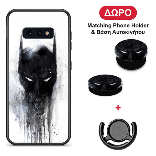 Hero Paint Bat - Samsung Galaxy S10e θήκη + Δώρο Phone Holder & Βάση Αυτοκινήτου