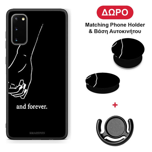 Always & Forever 2 - Samsung Galaxy S20 θήκη + Δώρο Phone Holder & Βάση Αυτοκινήτου