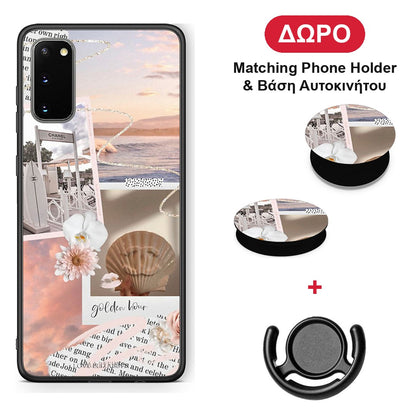 Golden Hour - Samsung Galaxy S20 θήκη + Δώρο Phone Holder & Βάση Αυτοκινήτου