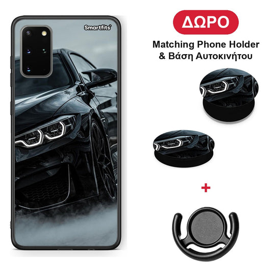 Black BMW - Samsung Galaxy S20+ θήκη + Δώρο Phone Holder & Βάση Αυτοκινήτου