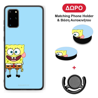 Friends Bob - Samsung Galaxy S20+ θήκη + Δώρο Phone Holder & Βάση Αυτοκινήτου