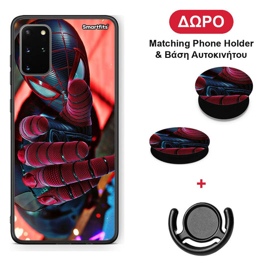 Spider Hand - Samsung Galaxy S20+ θήκη + Δώρο Phone Holder & Βάση Αυτοκινήτου