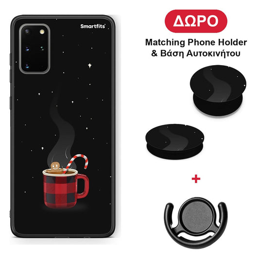 Xmas Bathing - Samsung Galaxy S20+ θήκη + Δώρο Phone Holder & Βάση Αυτοκινήτου