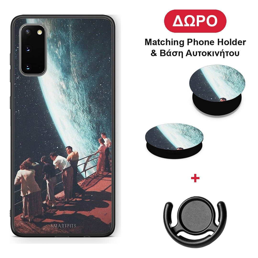 Surreal View - Samsung Galaxy S20 θήκη + Δώρο Phone Holder & Βάση Αυτοκινήτου
