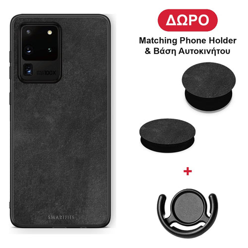 Color Black Slate - Samsung Galaxy S20 Ultra θήκη + Δώρο Phone Holder & Βάση Αυτοκινήτου