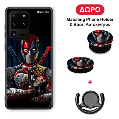 Funny Guy - Samsung Galaxy S20 Ultra θήκη + Δώρο Phone Holder & Βάση Αυτοκινήτου