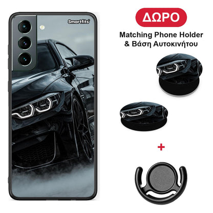 Black BMW - Samsung Galaxy S21 θήκη + Δώρο Phone Holder & Βάση Αυτοκινήτου