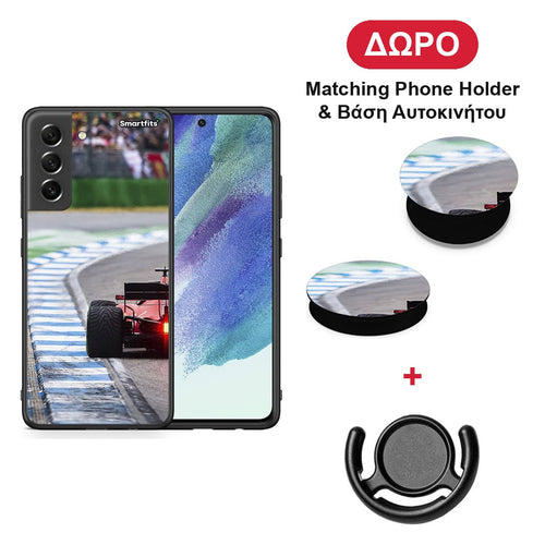 Racing Vibes - Samsung Galaxy S21 FE θήκη + Δώρο Phone Holder & Βάση Αυτοκινήτου