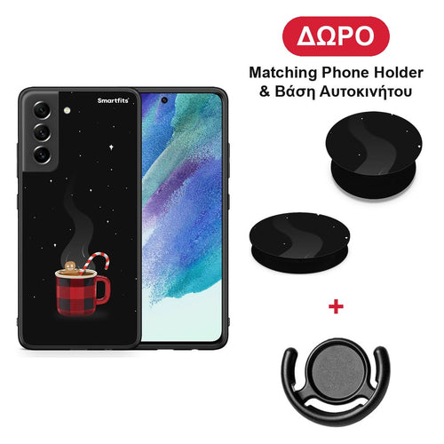 Xmas Bathing - Samsung Galaxy S21 FE θήκη + Δώρο Phone Holder & Βάση Αυτοκινήτου