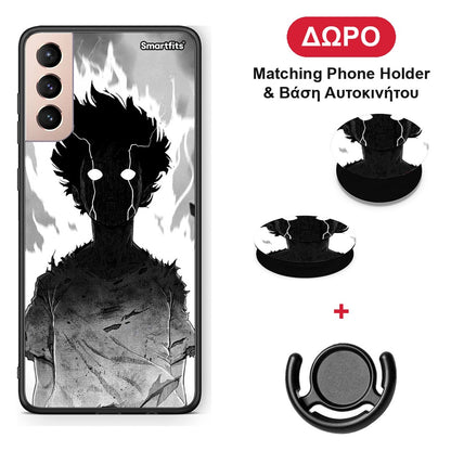 Anime Boy - Samsung Galaxy S21+ θήκη + Δώρο Phone Holder & Βάση Αυτοκινήτου