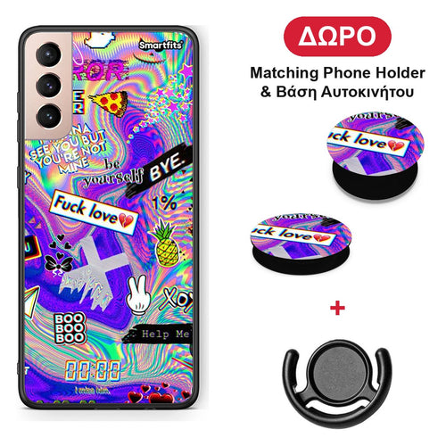 Game Over - Samsung Galaxy S21+ θήκη + Δώρο Phone Holder & Βάση Αυτοκινήτου