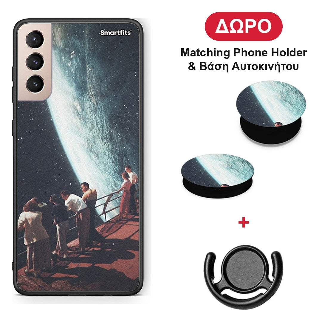 Surreal View - Samsung Galaxy S21+ θήκη + Δώρο Phone Holder & Βάση Αυτοκινήτου