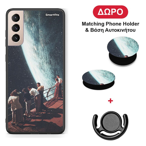 Surreal View - Samsung Galaxy S21+ θήκη + Δώρο Phone Holder & Βάση Αυτοκινήτου