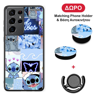 Collage Good Vibes - Samsung Galaxy S21 Ultra θήκη + Δώρο Phone Holder & Βάση Αυτοκινήτου