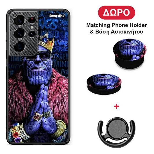 PopArt Thanos - Samsung Galaxy S21 Ultra θήκη + Δώρο Phone Holder & Βάση Αυτοκινήτου