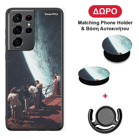 Surreal View - Samsung Galaxy S21 Ultra θήκη + Δώρο Phone Holder & Βάση Αυτοκινήτου