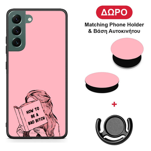 Bad Bitch - Samsung Galaxy S22 Plus θήκη + Δώρο Phone Holder & Βάση Αυτοκινήτου