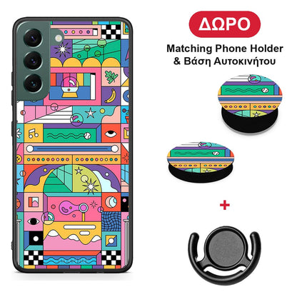 Bubbles Soap - Samsung Galaxy S22 Plus θήκη + Δώρο Phone Holder & Βάση Αυτοκινήτου
