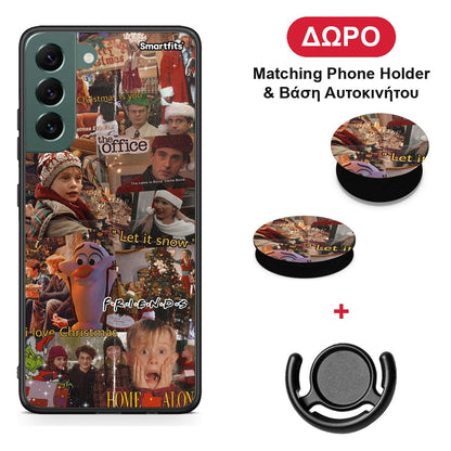 Xmas Wishes - Samsung Galaxy S22 Plus θήκη + Δώρο Phone Holder & Βάση Αυτοκινήτου