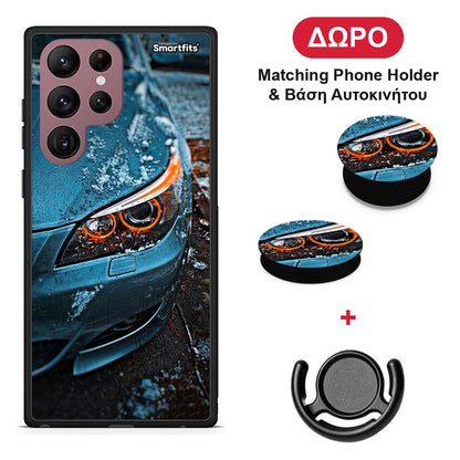 Bmw E60 - Samsung Galaxy S22 Ultra θήκη + Δώρο Phone Holder & Βάση Αυτοκινήτου