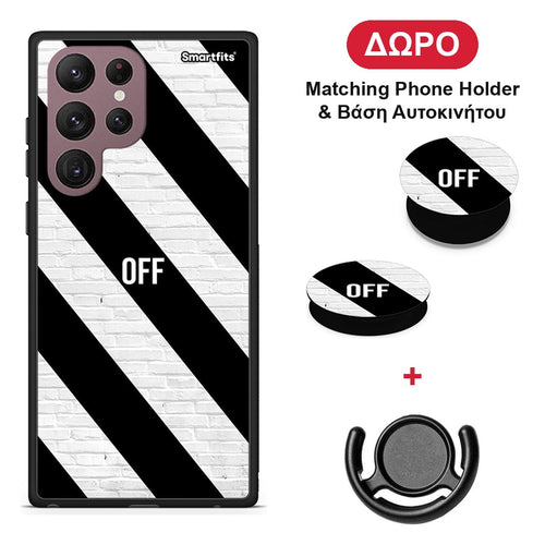 Get Off - Samsung Galaxy S22 Ultra θήκη + Δώρο Phone Holder & Βάση Αυτοκινήτου