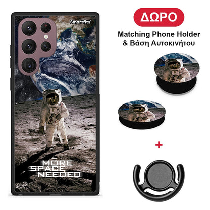 More Space - Samsung Galaxy S22 Ultra θήκη + Δώρο Phone Holder & Βάση Αυτοκινήτου