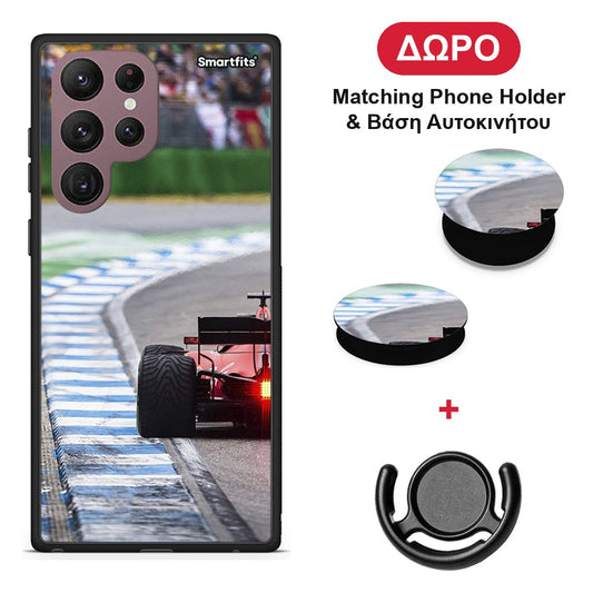 Racing Vibes - Samsung Galaxy S22 Ultra θήκη + Δώρο Phone Holder & Βάση Αυτοκινήτου