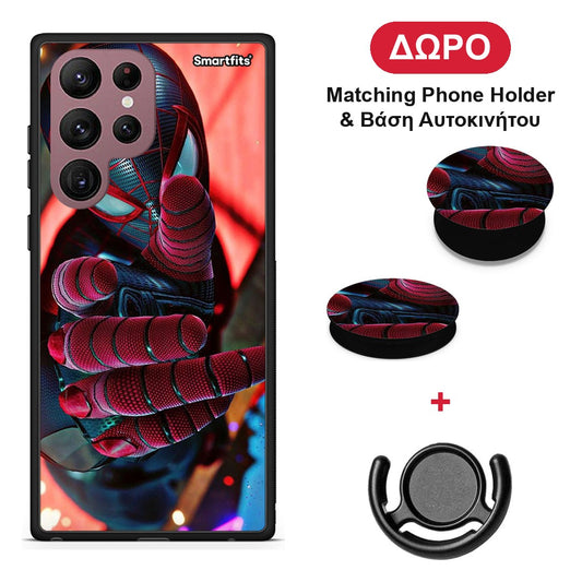 Spider Hand - Samsung Galaxy S22 Ultra θήκη + Δώρο Phone Holder & Βάση Αυτοκινήτου