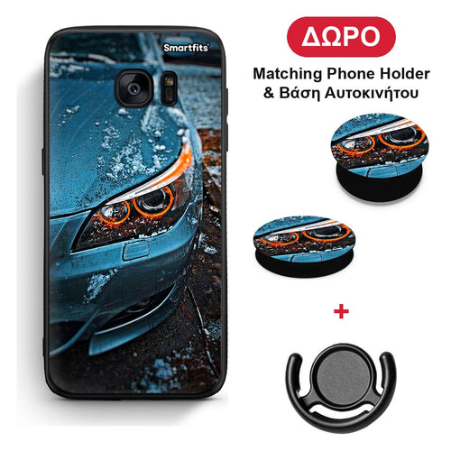Bmw E60 - Samsung Galaxy S7 θήκη + Δώρο Phone Holder & Βάση Αυτοκινήτου