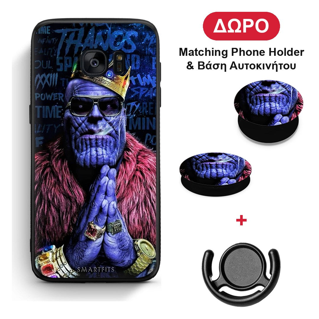 PopArt Thanos - Samsung Galaxy S7 θήκη + Δώρο Phone Holder & Βάση Αυτοκινήτου