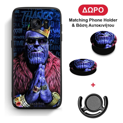 PopArt Thanos - Samsung Galaxy S7 θήκη + Δώρο Phone Holder & Βάση Αυτοκινήτου