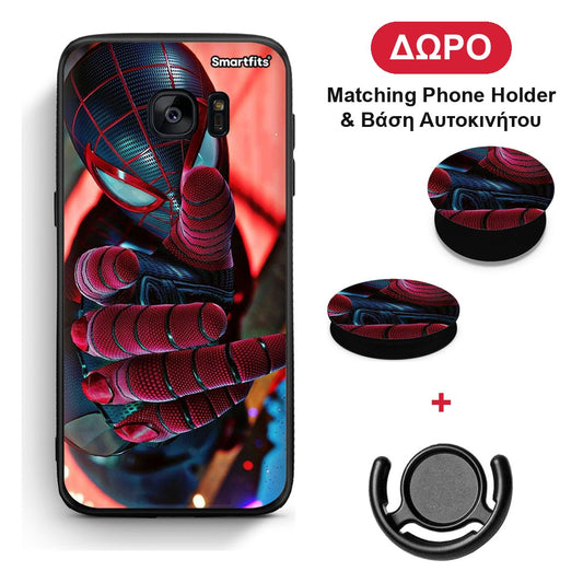 Spider Hand - Samsung Galaxy S7 θήκη + Δώρο Phone Holder & Βάση Αυτοκινήτου