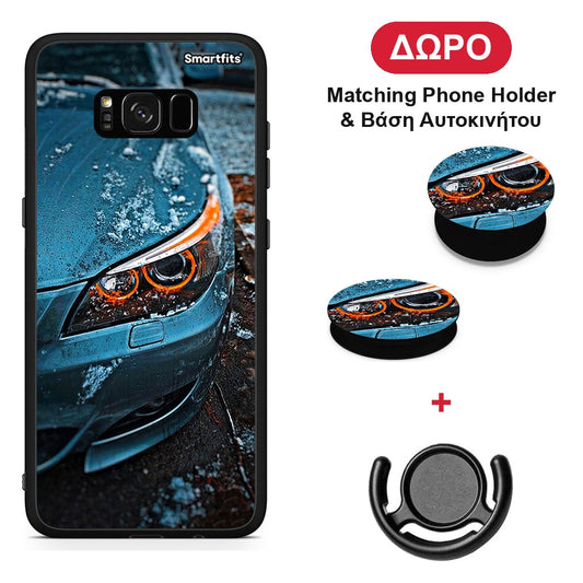 Bmw E60 - Samsung Galaxy S8 θήκη + Δώρο Phone Holder & Βάση Αυτοκινήτου