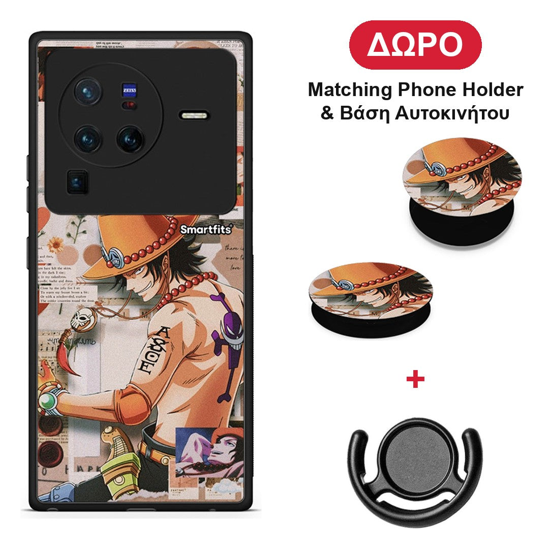 Anime Collage - Vivo X80 Pro 5G θήκη + Δώρο Phone Holder & Βάση Αυτοκινήτου