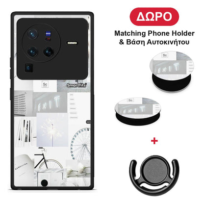 Collage Make Me Wonder - Vivo X80 Pro 5G θήκη + Δώρο Phone Holder & Βάση Αυτοκινήτου