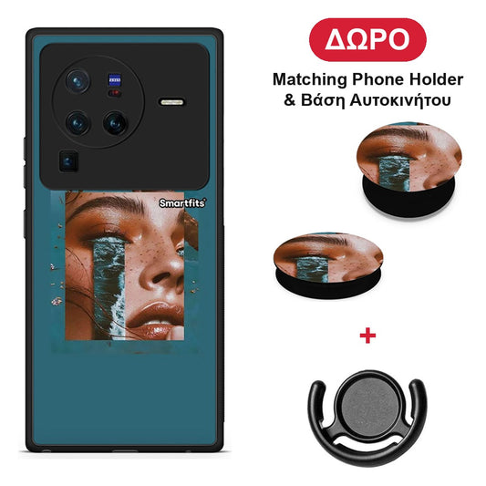 Cry An Ocean - Vivo X80 Pro 5G θήκη + Δώρο Phone Holder & Βάση Αυτοκινήτου