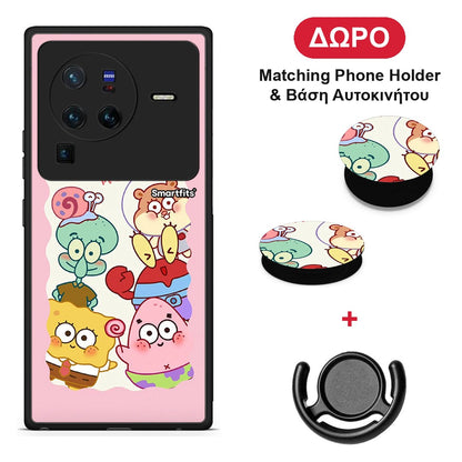 Cute Companion - Vivo X80 Pro 5G θήκη + Δώρο Phone Holder & Βάση Αυτοκινήτου