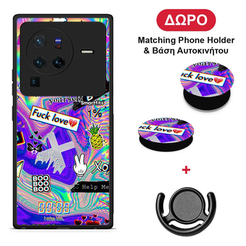 Game Over - Vivo X80 Pro 5G θήκη + Δώρο Phone Holder & Βάση Αυτοκινήτου