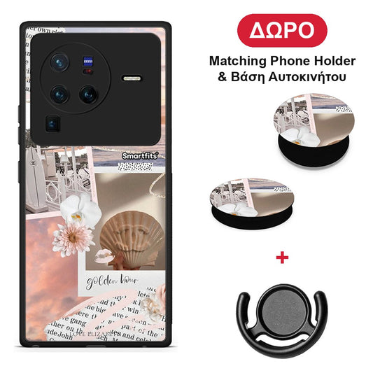 Golden Hour - Vivo X80 Pro 5G θήκη + Δώρο Phone Holder & Βάση Αυτοκινήτου
