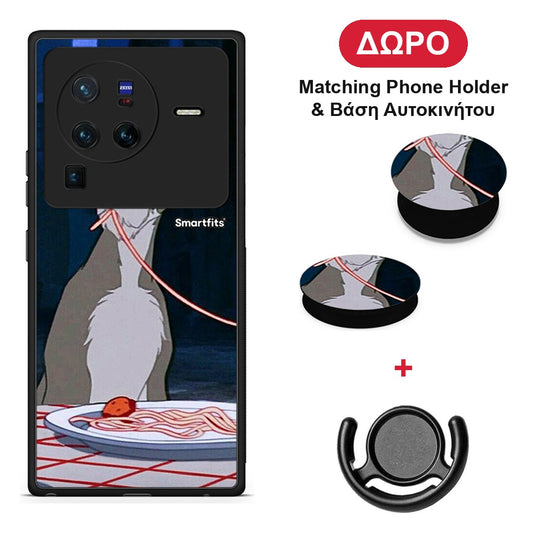 Lady And Tramp 1 - Vivo X80 Pro 5G θήκη + Δώρο Phone Holder & Βάση Αυτοκινήτου