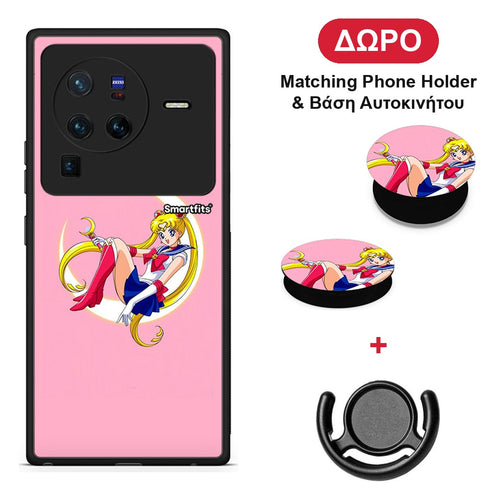 Moon Girl - Vivo X80 Pro 5G θήκη + Δώρο Phone Holder & Βάση Αυτοκινήτου