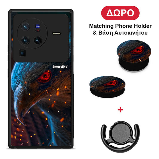 PopArt Eagle - Vivo X80 Pro 5G θήκη + Δώρο Phone Holder & Βάση Αυτοκινήτου