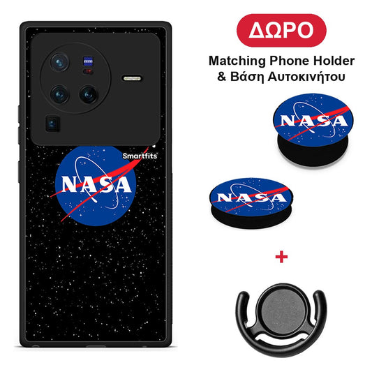 PopArt NASA - Vivo X80 Pro 5G θήκη + Δώρο Phone Holder & Βάση Αυτοκινήτου